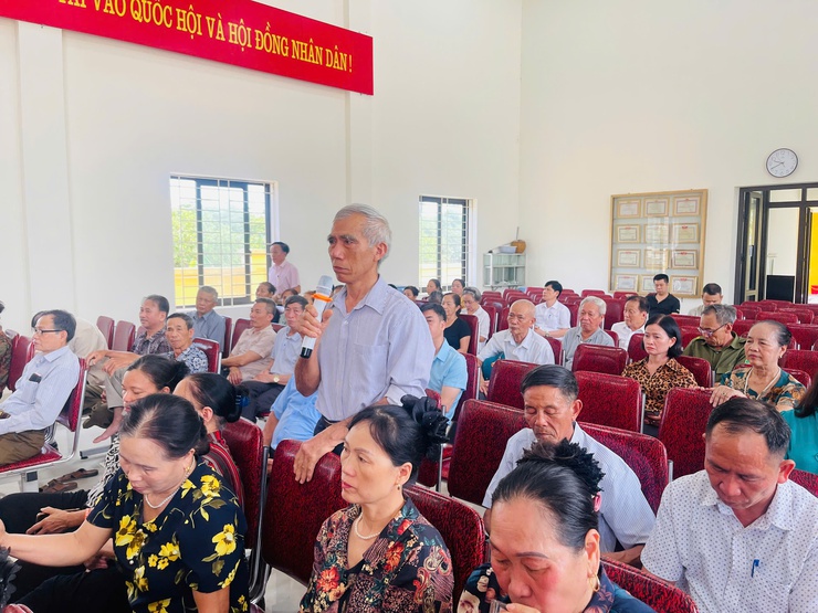 Hội nghị tiếp xúc cử tri trước kỳ họp thứ Hai HĐND xã khóa II, nhiệm kỳ 2026 – 2031- Ảnh 23.