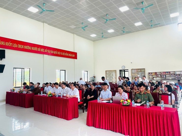 Hội nghị tiếp xúc cử tri trước kỳ họp thứ Hai HĐND xã khóa II, nhiệm kỳ 2026 – 2031- Ảnh 15.