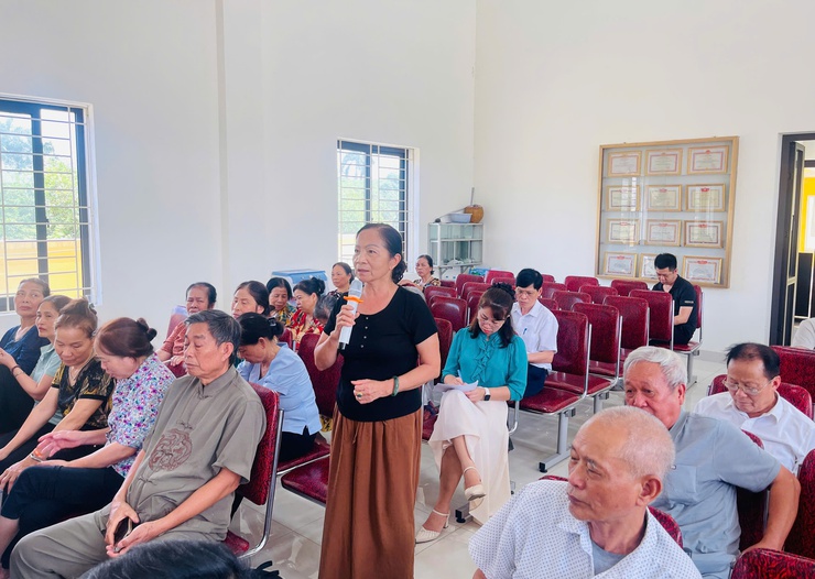 Hội nghị tiếp xúc cử tri trước kỳ họp thứ Hai HĐND xã khóa II, nhiệm kỳ 2026 – 2031- Ảnh 24.