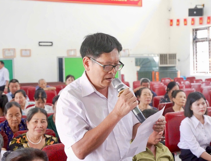 Hội nghị tiếp xúc cử tri trước kỳ họp thứ Hai HĐND xã khóa II, nhiệm kỳ 2026 – 2031- Ảnh 16.