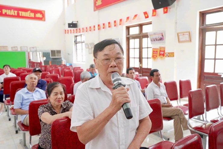 Hội nghị tiếp xúc cử tri trước kỳ họp thứ Hai HĐND xã khóa II, nhiệm kỳ 2026 – 2031- Ảnh 17.