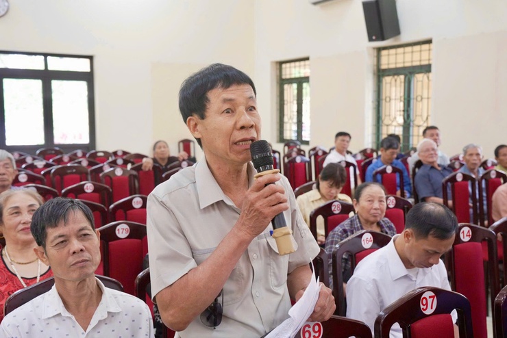 Hội nghị tiếp xúc cử tri trước kỳ họp thứ Hai HĐND xã khóa II, nhiệm kỳ 2026 – 2031- Ảnh 25.