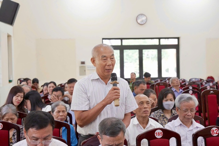 Hội nghị tiếp xúc cử tri trước kỳ họp thứ Hai HĐND xã khóa II, nhiệm kỳ 2026 – 2031- Ảnh 26.
