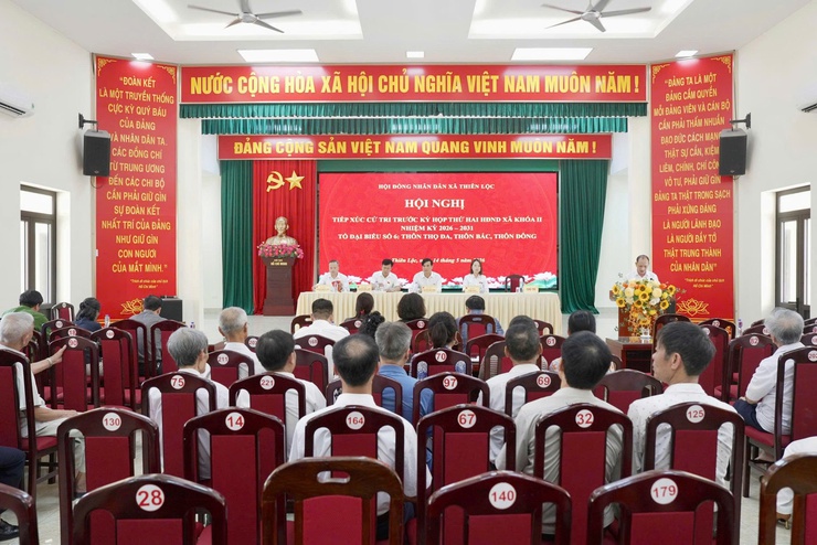 Hội nghị tiếp xúc cử tri trước kỳ họp thứ Hai HĐND xã khóa II, nhiệm kỳ 2026 – 2031- Ảnh 5.