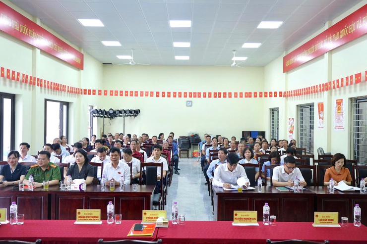 Hội nghị tiếp xúc cử tri trước kỳ họp thứ Hai HĐND xã khóa II, nhiệm kỳ 2026 – 2031- Ảnh 2.