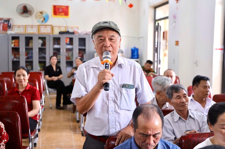 Hội nghị tiếp xúc cử tri trước kỳ họp thứ Hai HĐND xã khóa II, nhiệm kỳ 2026 – 2031- Ảnh 21.