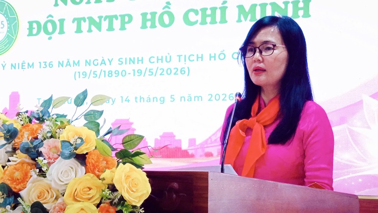 Tam Hưng: Sôi nổi chương trình kỷ niệm 85 năm thành lập Đội TNTP Hồ Chí Minh gắn với sân chơi trí tuệ cho thiếu nhi- Ảnh 7.