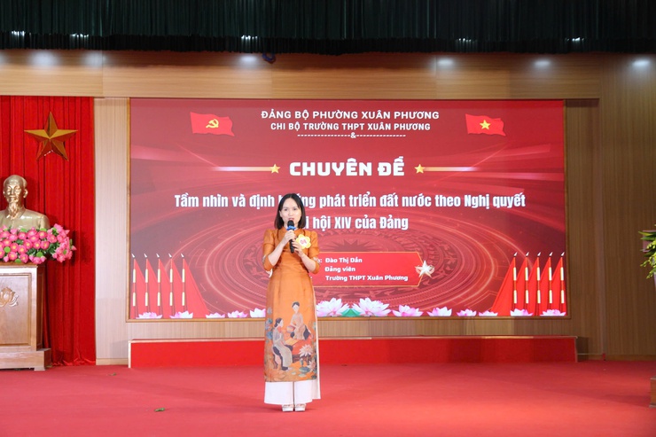 Sôi nổi Hội thi Báo cáo viên, tuyên truyền viên giỏi phường Xuân Phương năm 2026- Ảnh 8.