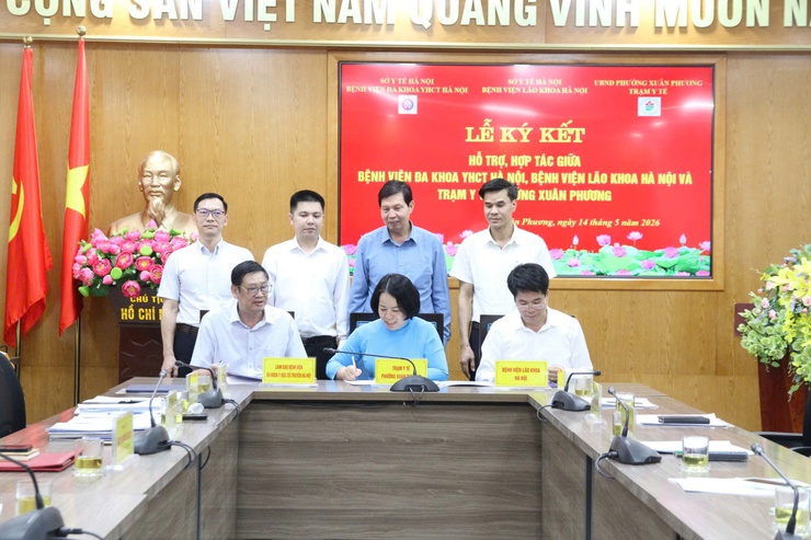 Phường Xuân Phương tăng cường nâng cao chất lượng y tế cơ sở thông qua hợp tác chuyên môn với các bệnh viện tuyến Thành phố- Ảnh 3.