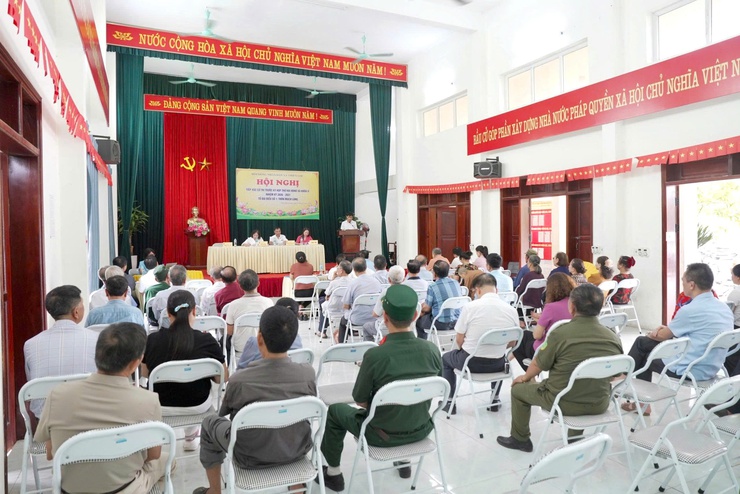 Hội nghị tiếp xúc cử tri trước kỳ họp thứ Hai HĐND xã khóa II, nhiệm kỳ 2026 – 2031- Ảnh 8.