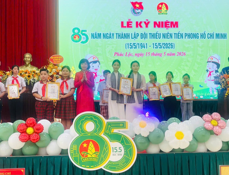 Phúc Lộc long trọng tổ chức Lễ kỷ niệm 85 năm Ngày thành lập Đội Thiếu niên Tiền phong Hồ Chí Minh- Ảnh 11.