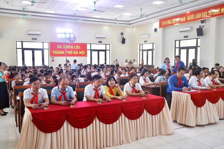 Đoàn thanh niên cộng sản Hồ Chí Minh – Hội Đồng đội xã Thiên Lộc tổ chức Lễ kỷ niệm 85 năm ngày thành lập Đội thiếu niên tiền phong Hồ Chí Minh (15/5/1941 – 15/5/2026)- Ảnh 7.