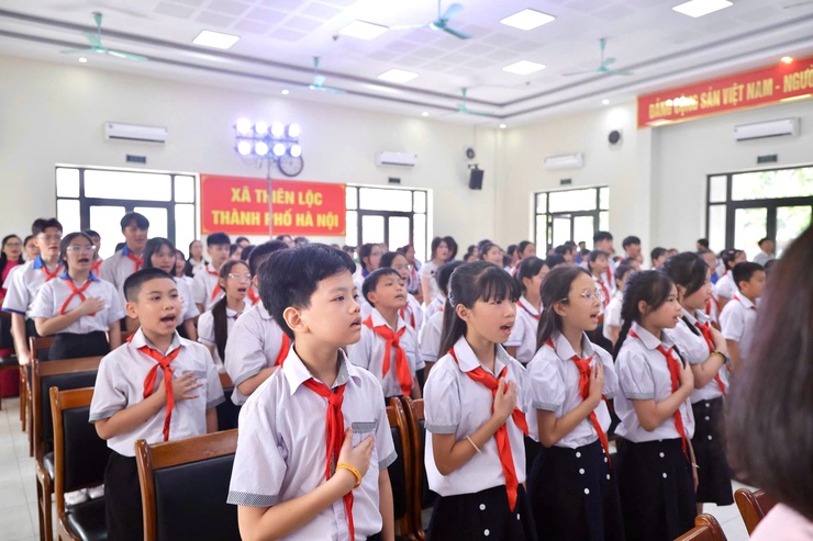 Đoàn thanh niên cộng sản Hồ Chí Minh – Hội Đồng đội xã Thiên Lộc tổ chức Lễ kỷ niệm 85 năm ngày thành lập Đội thiếu niên tiền phong Hồ Chí Minh (15/5/1941 – 15/5/2026)- Ảnh 2.