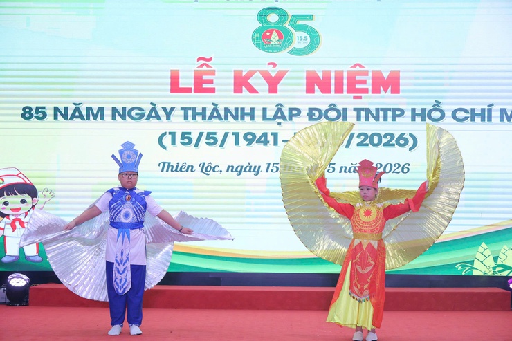 Đoàn thanh niên cộng sản Hồ Chí Minh – Hội Đồng đội xã Thiên Lộc tổ chức Lễ kỷ niệm 85 năm ngày thành lập Đội thiếu niên tiền phong Hồ Chí Minh (15/5/1941 – 15/5/2026)- Ảnh 13.