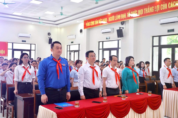 Đoàn thanh niên cộng sản Hồ Chí Minh – Hội Đồng đội xã Thiên Lộc tổ chức Lễ kỷ niệm 85 năm ngày thành lập Đội thiếu niên tiền phong Hồ Chí Minh (15/5/1941 – 15/5/2026)- Ảnh 1.