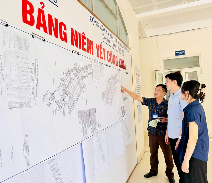 Nam Phù công khai điều chỉnh quy hoạch khu tái định cư phục vụ giải phóng mặt bằng các dự án- Ảnh 3.