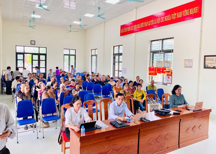 Nam Phù nâng cao nhận thức pháp luật đất đai, tạo đồng thuận trong triển khai các dự án trọng điểm- Ảnh 2.