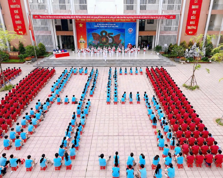 Thiếu nhi Nam Phù tự hào tiếp bước truyền thống đội thiếu niên tiền phong Hồ Chí Minh- Ảnh 1.