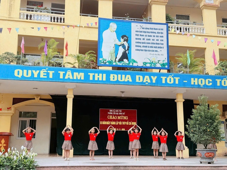 Thiếu nhi Nam Phù tự hào tiếp bước truyền thống đội thiếu niên tiền phong Hồ Chí Minh- Ảnh 4.