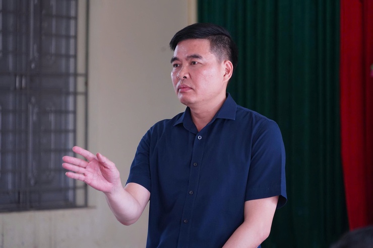 Phường Chương Mỹ đối thoại, tiếp thu ý kiến về dự thảo phương án bồi thường, hỗ trợ tái định cư dự án Quốc lộ 6 tại TDP Cao Sơn- Ảnh 1.