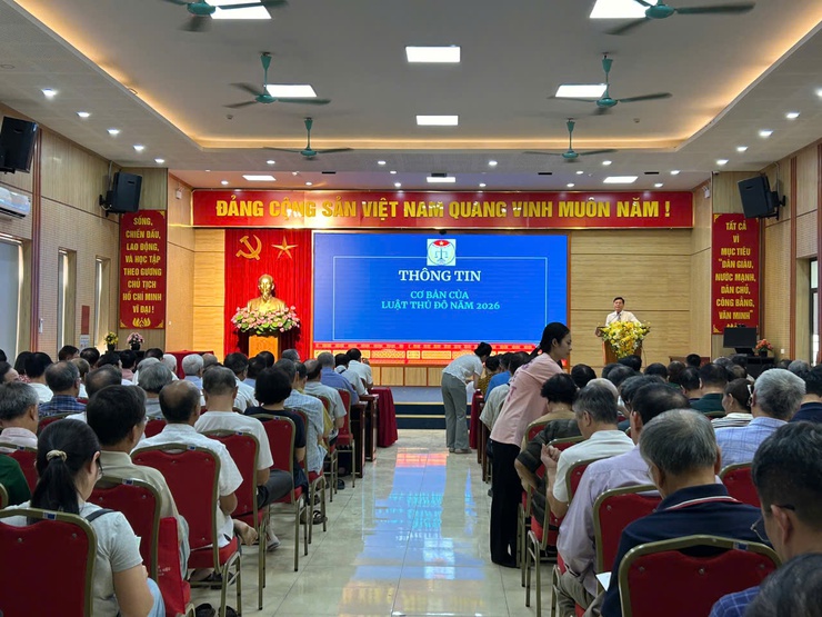 Hội nghị tuyên truyền Luật Thủ Đô năm 2026, Luật hòa giải ở cơ sở và trợ giúp pháp lý- Ảnh 7.