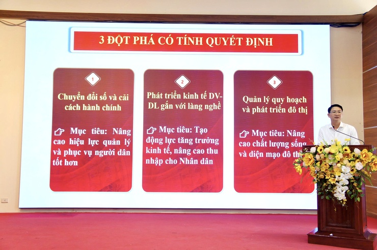 Phường Phú Thượng tổ chức Hội nghị quán triệt Nghị quyết Đại hội Đảng toàn quốc lần thứ XIV; triển khai chương trình hành động thực hiện 9 Nghị quyết của Bộ Chính trị- Ảnh 2.