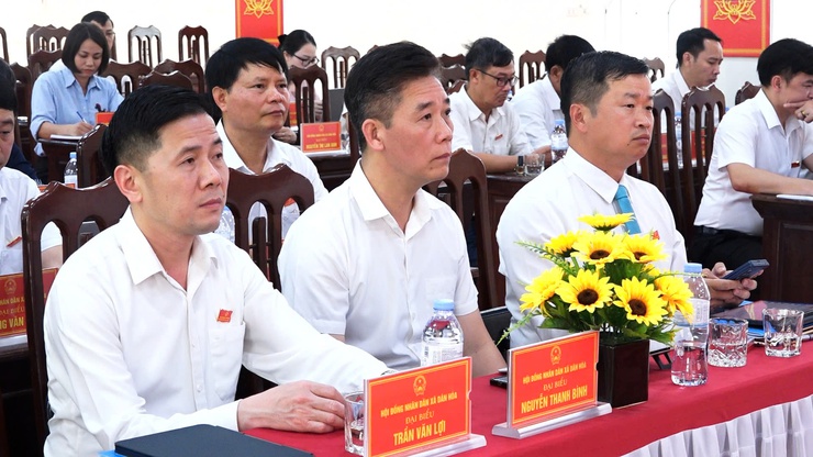 HĐND XÃ DÂN HÒA TỔ CHỨC KỲ HỌP CHUYÊN ĐỀ, THÔNG QUA 4 NGHỊ QUYẾT QUAN TRỌNG- Ảnh 2.
