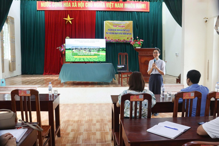 Lớp tập huấn phổ biến cơ chế, chính sách pháp luật về phát triển nông nghiệp và môi trường năm 2026- Ảnh 2.