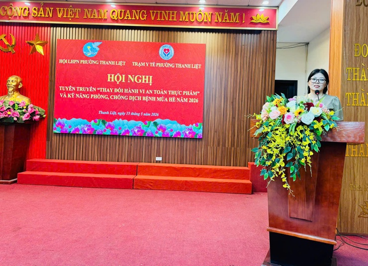 Nâng cao kỹ năng phòng, chống dịch bệnh mùa hè cho hội viên phụ nữ phường Thanh Liệt- Ảnh 1.