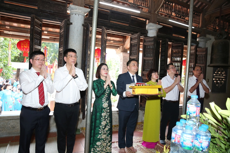 PHƯỜNG BỒ ĐỀ TỔ CHỨC ĐÓN BẰNG XẾP HẠNG DI TÍCH CẤP THÀNH PHỐ CHÙA BẮC CẦU 3 - THUẬN LỢI TỰ- Ảnh 7.