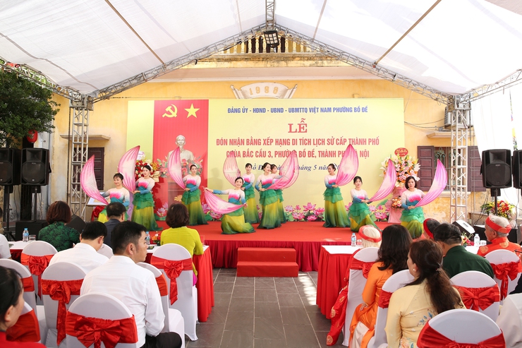 PHƯỜNG BỒ ĐỀ TỔ CHỨC ĐÓN BẰNG XẾP HẠNG DI TÍCH CẤP THÀNH PHỐ CHÙA BẮC CẦU 3 - THUẬN LỢI TỰ- Ảnh 8.