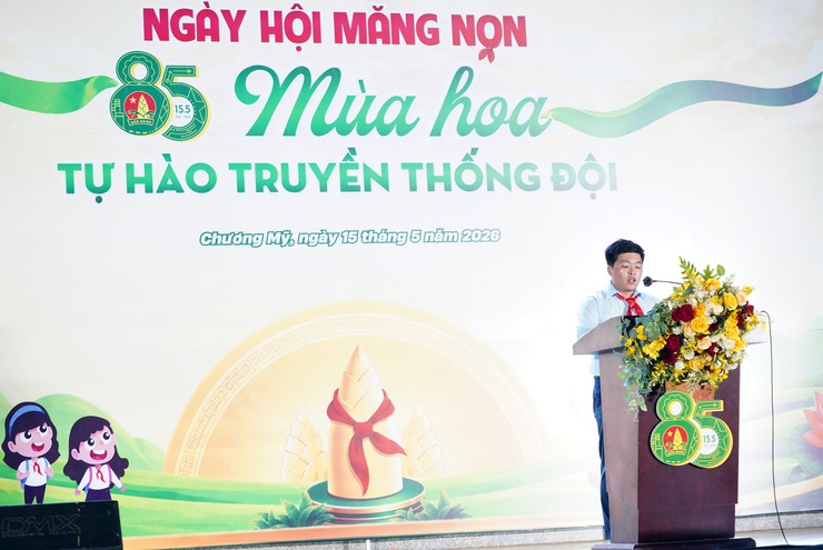 Liên hoan văn nghệ “85 mùa hoa – Đội ta lớn lên cùng đất nước”- Ảnh 10.