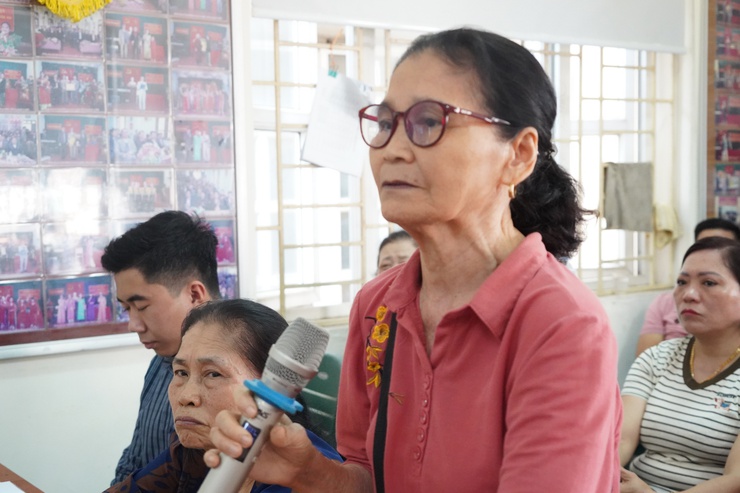 Phường Chương Mỹ đối thoại về phương án bồi thường, hỗ trợ, tái định cư dự án Quốc lộ 6 tại TDP Đoàn Kết- Ảnh 5.