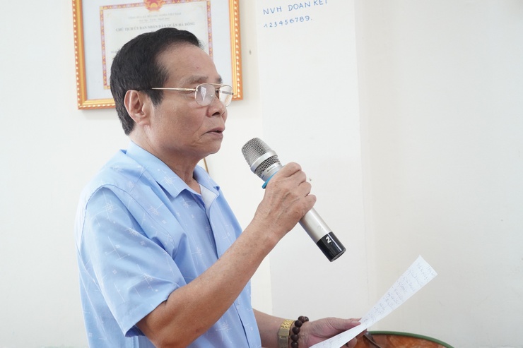 Phường Chương Mỹ đối thoại về phương án bồi thường, hỗ trợ, tái định cư dự án Quốc lộ 6 tại TDP Đoàn Kết- Ảnh 6.