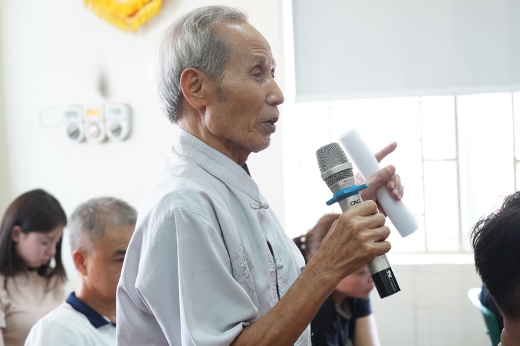 Phường Chương Mỹ đối thoại về phương án bồi thường, hỗ trợ, tái định cư dự án Quốc lộ 6 tại TDP Đoàn Kết- Ảnh 8.
