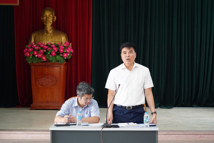Phường Chương Mỹ tổ chức hội nghị đối thoại, tiếp thu ý kiến về công tác bồi thường, hỗ trợ, tái định cư dự án Quốc lộ 6 tại TDP Phúc Tiến- Ảnh 1.