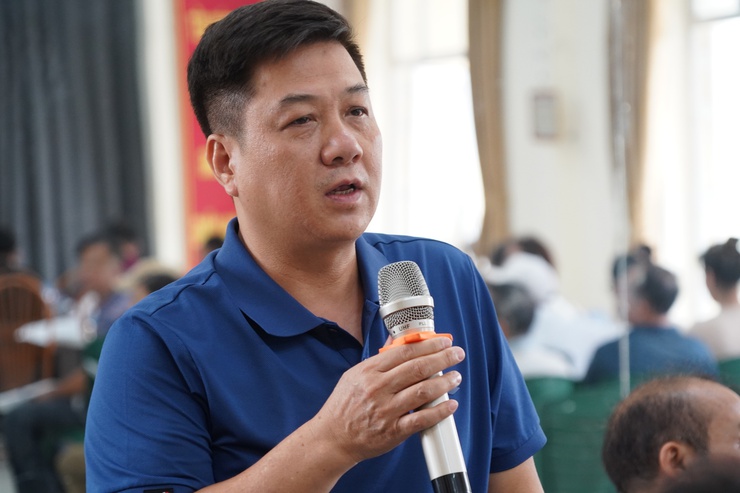 Phường Chương Mỹ tổ chức hội nghị đối thoại, tiếp thu ý kiến về công tác bồi thường, hỗ trợ, tái định cư dự án Quốc lộ 6 tại TDP Phúc Tiến- Ảnh 5.