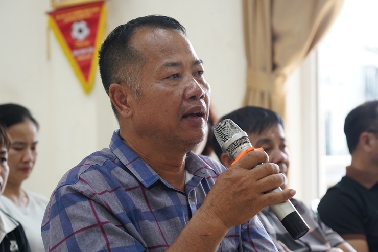 Phường Chương Mỹ tổ chức hội nghị đối thoại, tiếp thu ý kiến về công tác bồi thường, hỗ trợ, tái định cư dự án Quốc lộ 6 tại TDP Phúc Tiến- Ảnh 6.
