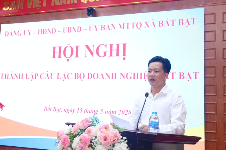 xã Bất Bạt: Thành lập Câu lạc bộ hội doanh nghiệp Bất Bạt, Tạo động lực phát triển kinh tế địa phương- Ảnh 2.
