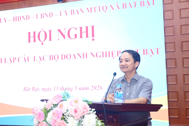 xã Bất Bạt: Thành lập Câu lạc bộ hội doanh nghiệp Bất Bạt, Tạo động lực phát triển kinh tế địa phương- Ảnh 4.