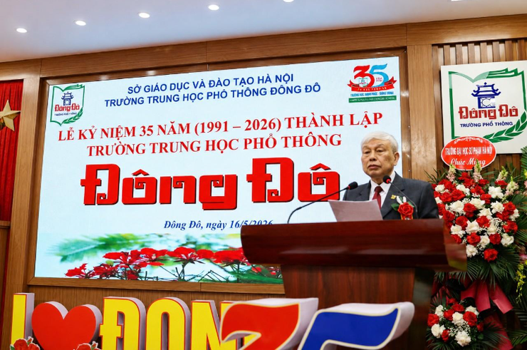 Kỷ niệm 35 năm thành lập trường THPT Đông Đô: Hành trình tiên phong kiến tạo mô hình “Trường học hạnh phúc – thông minh”- Ảnh 3.