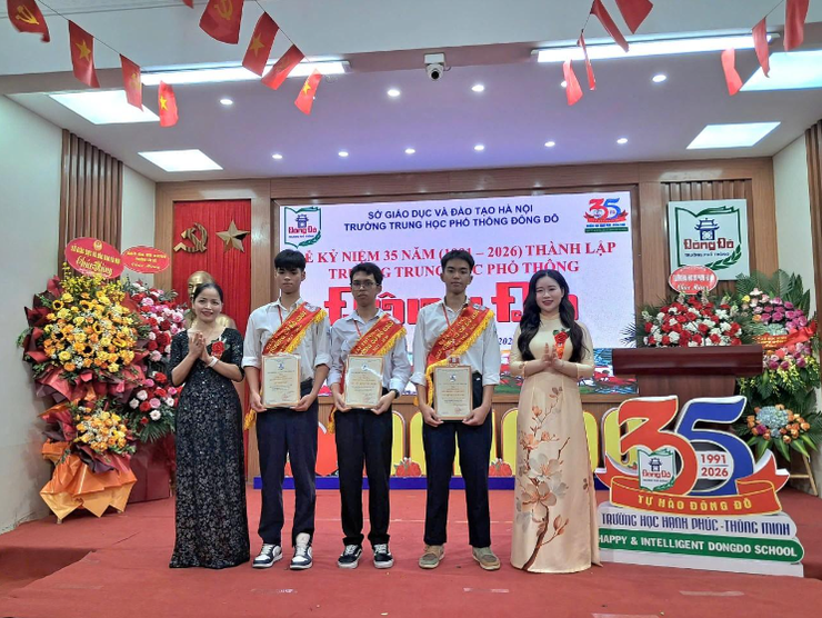 Kỷ niệm 35 năm thành lập trường THPT Đông Đô: Hành trình tiên phong kiến tạo mô hình “Trường học hạnh phúc – thông minh”- Ảnh 12.