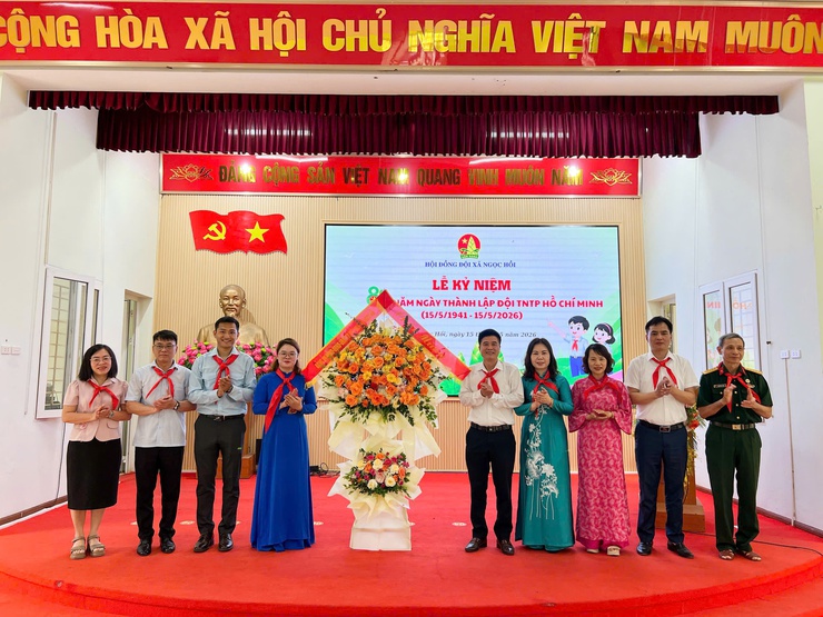 THIẾU NHI NGỌC HỒI TƯNG BỪNG KỶ NIỆM 85 NĂM NGÀY THÀNH LẬP ĐỘI TNTP HỒ CHÍ MINH- Ảnh 2.