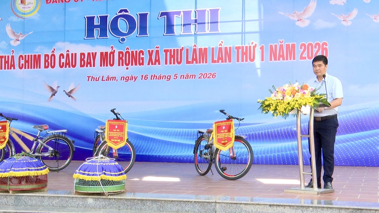 UBND XÃ THƯ LÂM TỔ CHỨC “HỘI THI THẢ CHIM BỒ CÂU BAY MỞ RỘNG XÃ THƯ LÂM LẦN THỨ I NĂM 2026”
- Ảnh 9.
