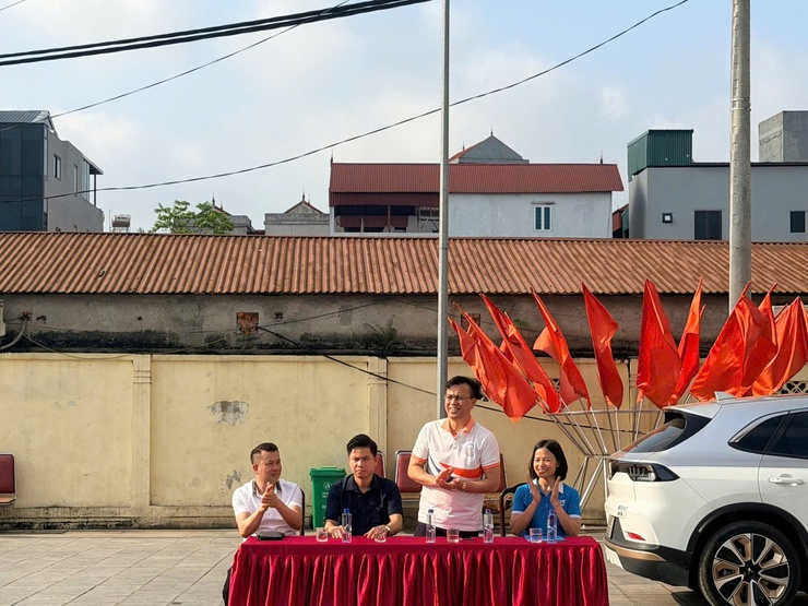 SÔI NỔI GIẢI THI ĐẤU BÓNG CHUYỀN HƠI NỮ XÃ VĨNH THANH NĂM 2026- Ảnh 3.