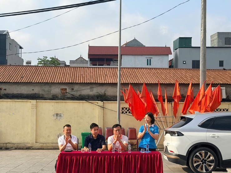 SÔI NỔI GIẢI THI ĐẤU BÓNG CHUYỀN HƠI NỮ XÃ VĨNH THANH NĂM 2026- Ảnh 2.