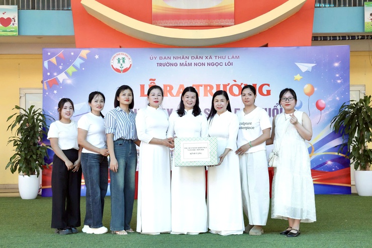 TRƯỜNG MẦM NON NGỌC LÔI TỔ CHỨC LỄ RA TRƯỜNG CHO HỌC SINH KHỐI MẪU GIÁO LỚN- Ảnh 17.
