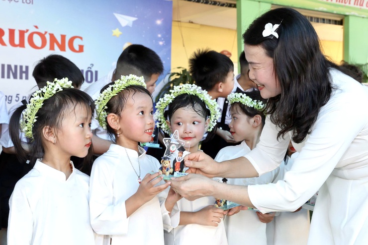 TRƯỜNG MẦM NON NGỌC LÔI TỔ CHỨC LỄ RA TRƯỜNG CHO HỌC SINH KHỐI MẪU GIÁO LỚN- Ảnh 21.