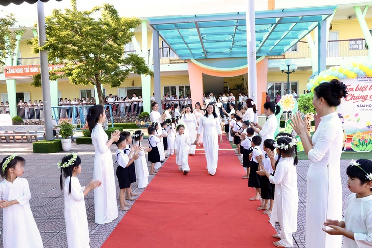 TRƯỜNG MẦM NON NGỌC LÔI TỔ CHỨC LỄ RA TRƯỜNG CHO HỌC SINH KHỐI MẪU GIÁO LỚN- Ảnh 3.