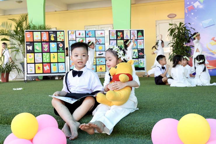 TRƯỜNG MẦM NON NGỌC LÔI TỔ CHỨC LỄ RA TRƯỜNG CHO HỌC SINH KHỐI MẪU GIÁO LỚN- Ảnh 33.